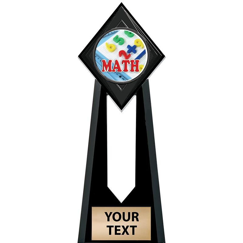 9" PARAGON ONYX INSERT TROPHY