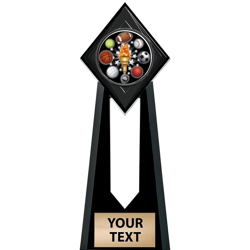 9" PARAGON ONYX INSERT TROPHY