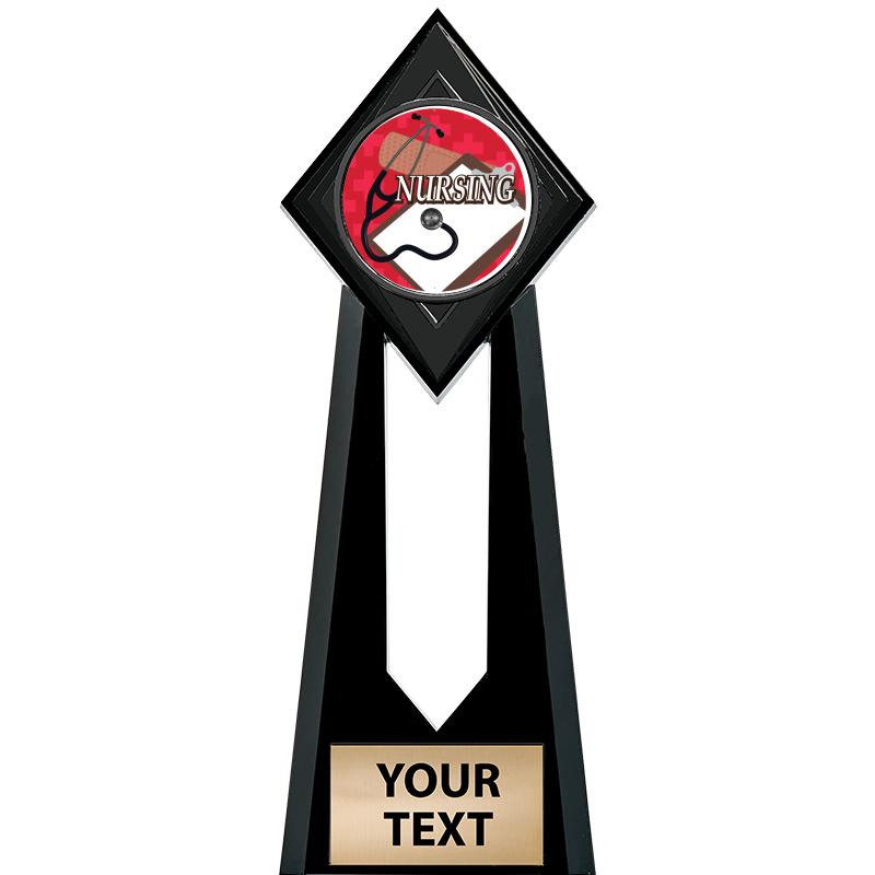 9" PARAGON ONYX INSERT TROPHY