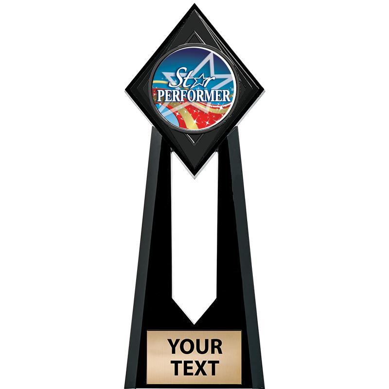 9" PARAGON ONYX INSERT TROPHY