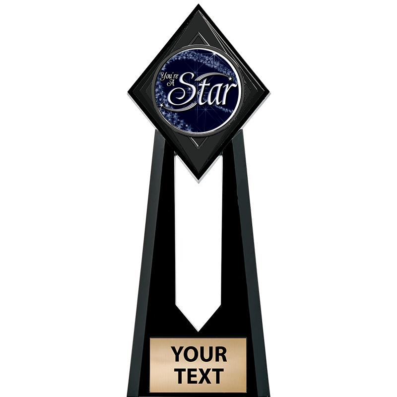 9" PARAGON ONYX INSERT TROPHY