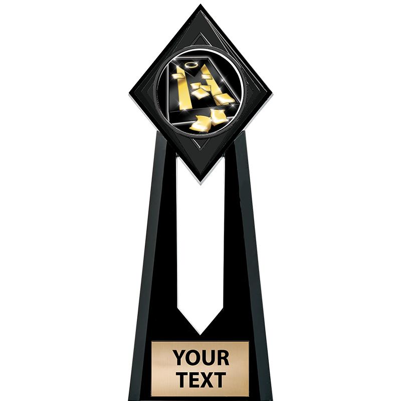 9" PARAGON ONYX INSERT TROPHY