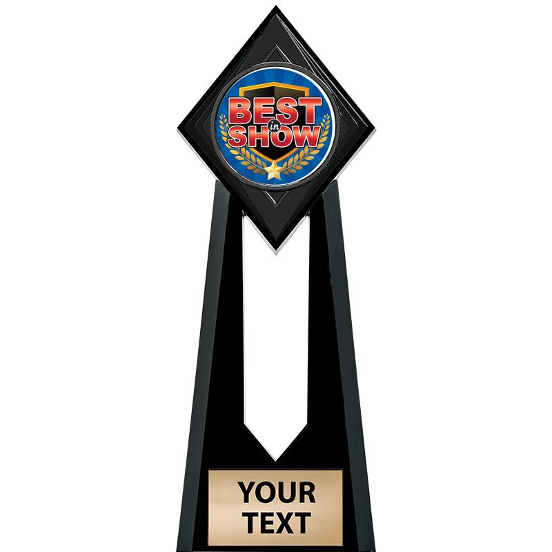 9" PARAGON ONYX INSERT TROPHY