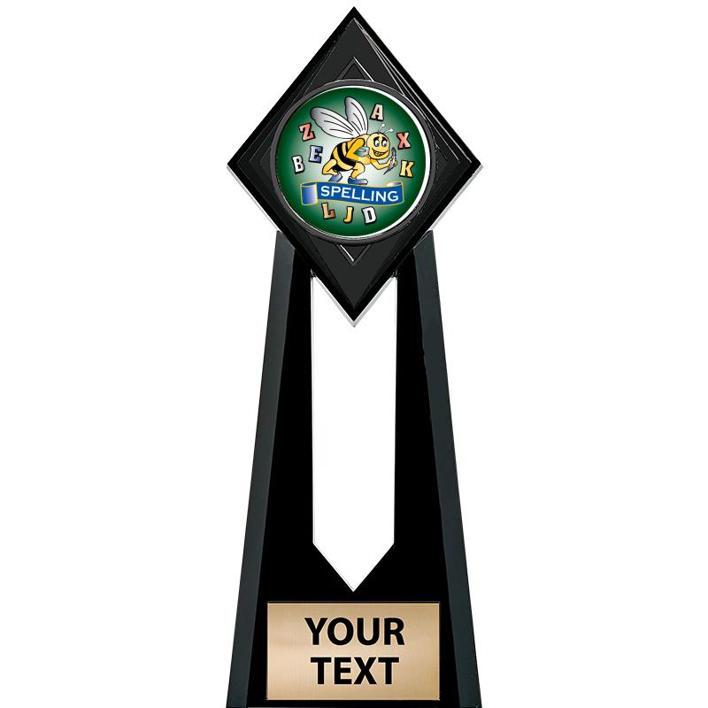 9" PARAGON ONYX INSERT TROPHY