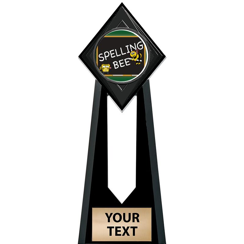 9" PARAGON ONYX INSERT TROPHY