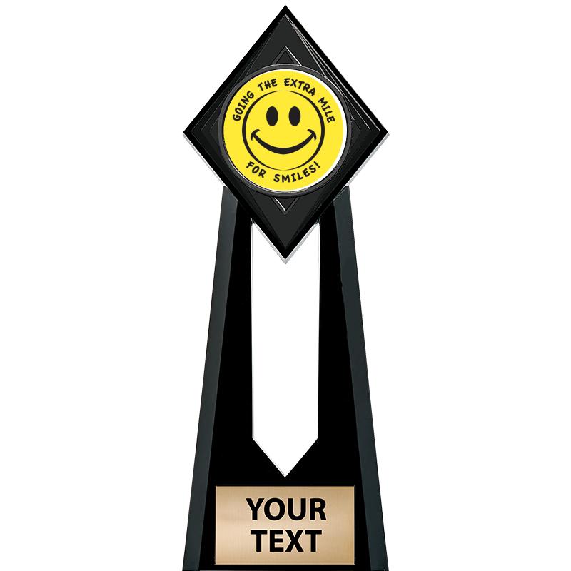 9" PARAGON ONYX INSERT TROPHY