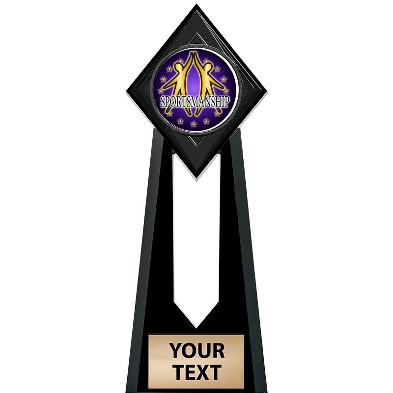 9" PARAGON ONYX INSERT TROPHY