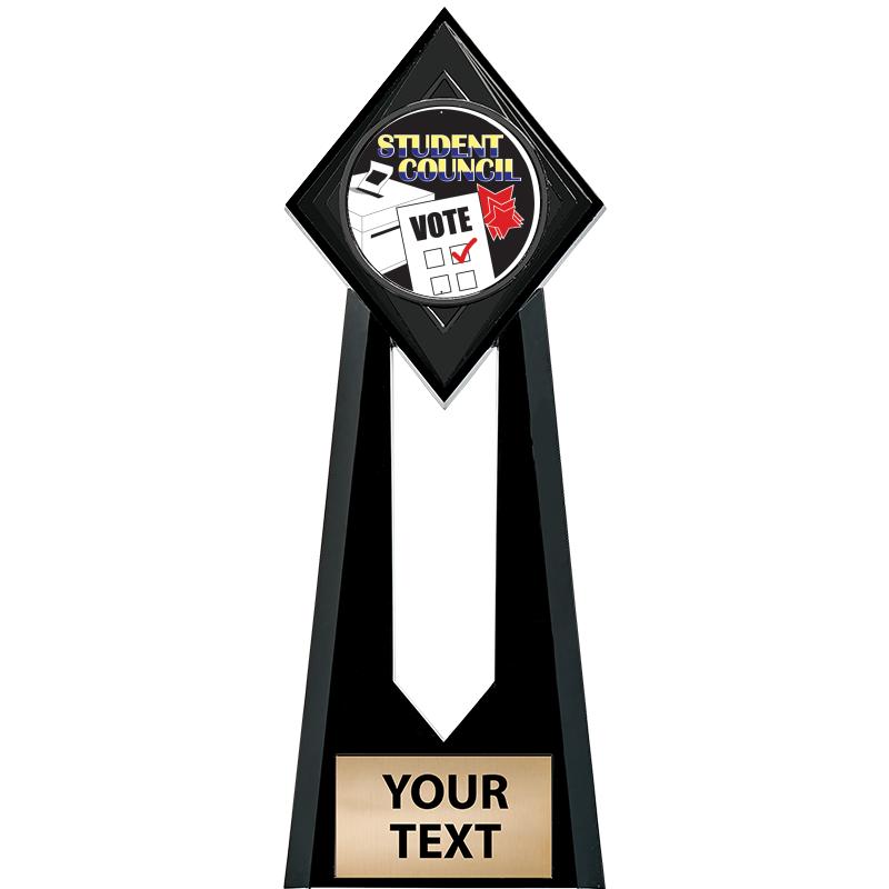 9" PARAGON ONYX INSERT TROPHY