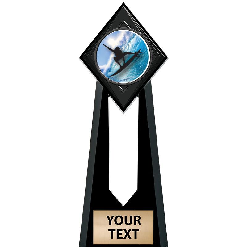 9" PARAGON ONYX INSERT TROPHY