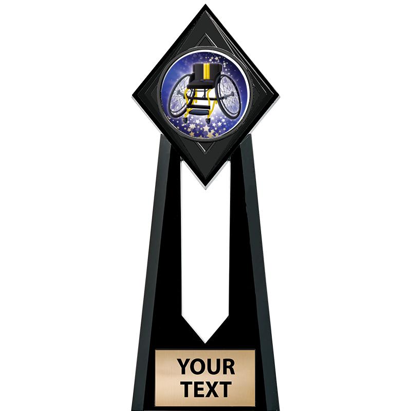 9" PARAGON ONYX INSERT TROPHY