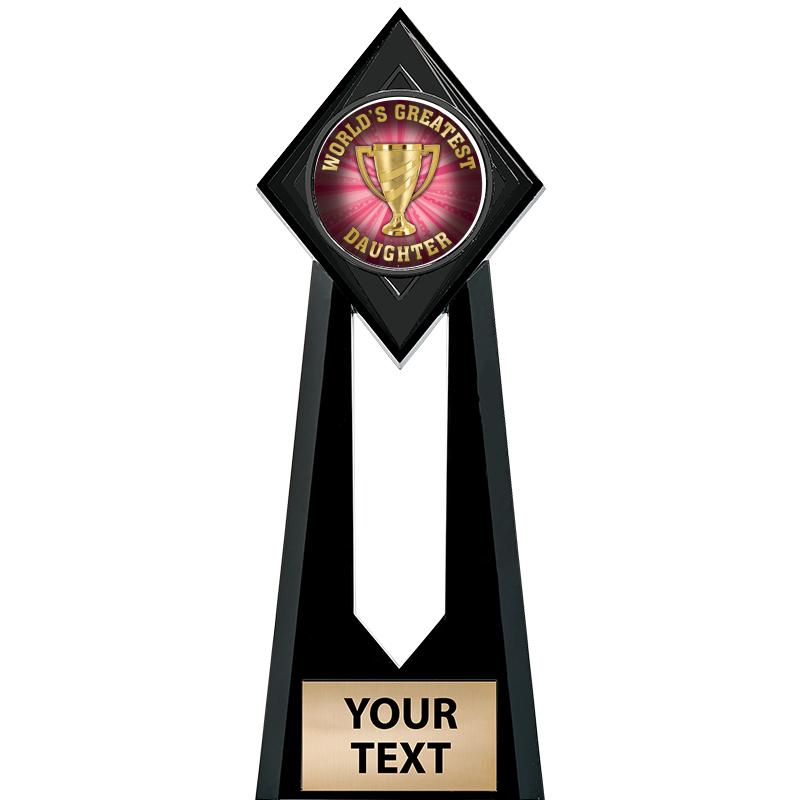 9" PARAGON ONYX INSERT TROPHY