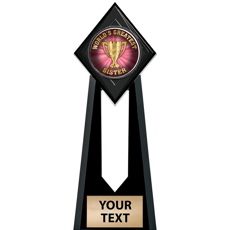 9" PARAGON ONYX INSERT TROPHY