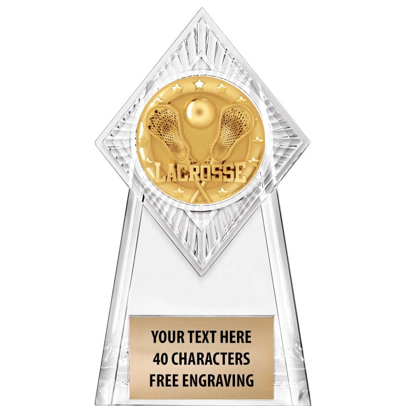 6" PARAGON CLEAR INSERT TROPHY