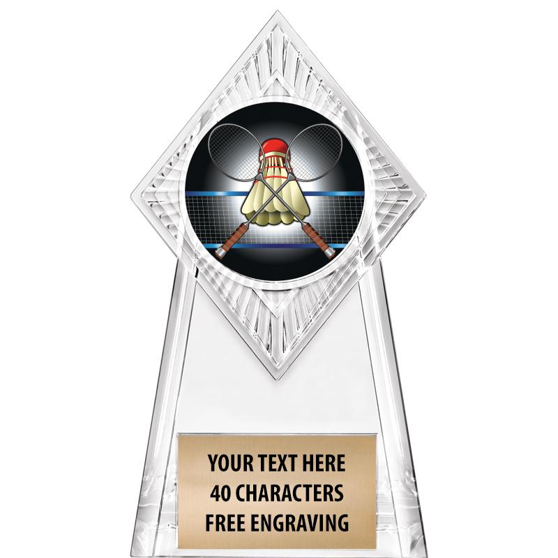 6" PARAGON CLEAR INSERT TROPHY