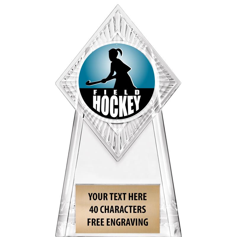 6" PARAGON CLEAR INSERT TROPHY