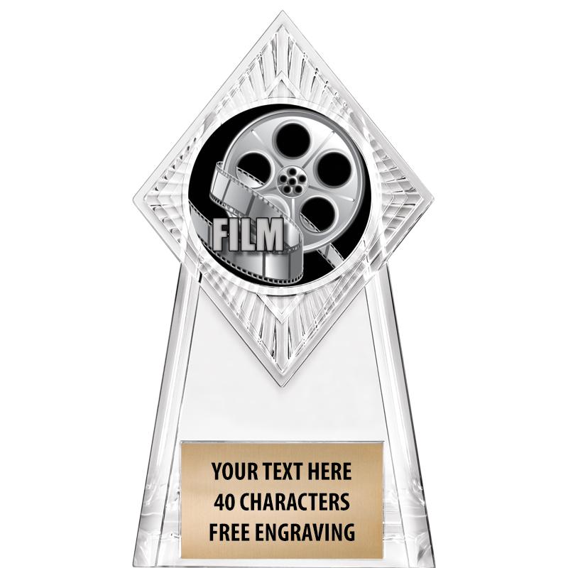 6" PARAGON CLEAR INSERT TROPHY