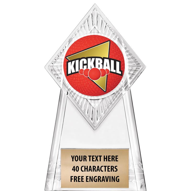 6" PARAGON CLEAR INSERT TROPHY