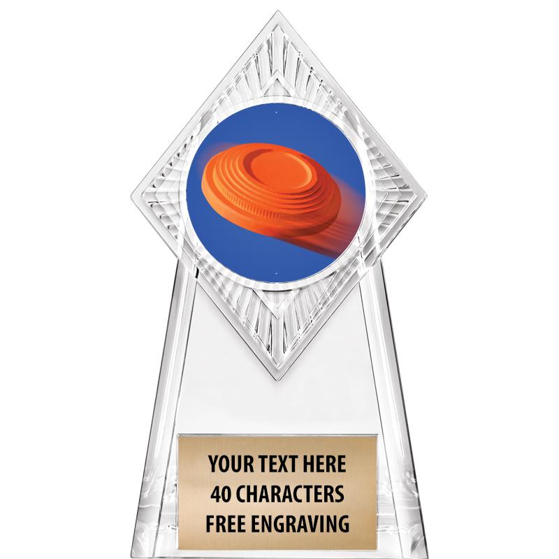 6" PARAGON CLEAR INSERT TROPHY