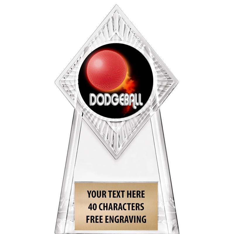 6" PARAGON CLEAR INSERT TROPHY