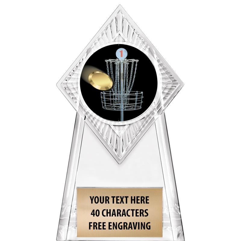 6" PARAGON CLEAR INSERT TROPHY