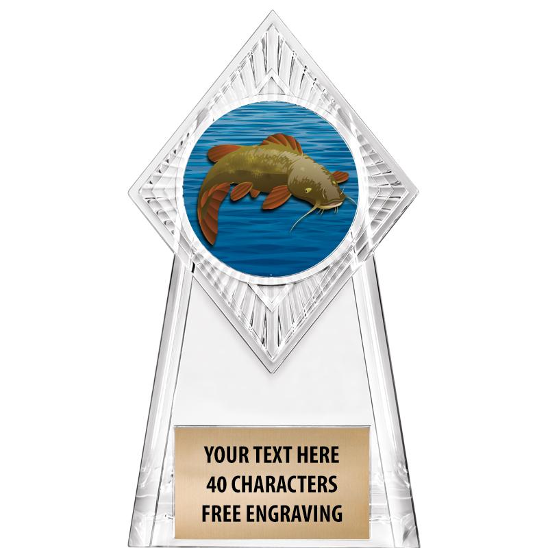 6" PARAGON CLEAR INSERT TROPHY