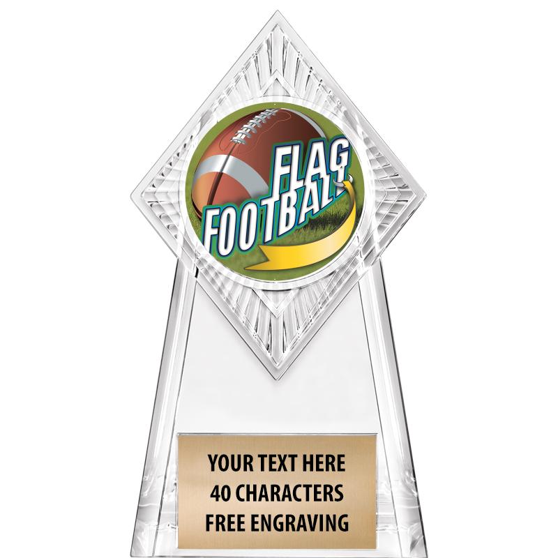 6" PARAGON CLEAR INSERT TROPHY