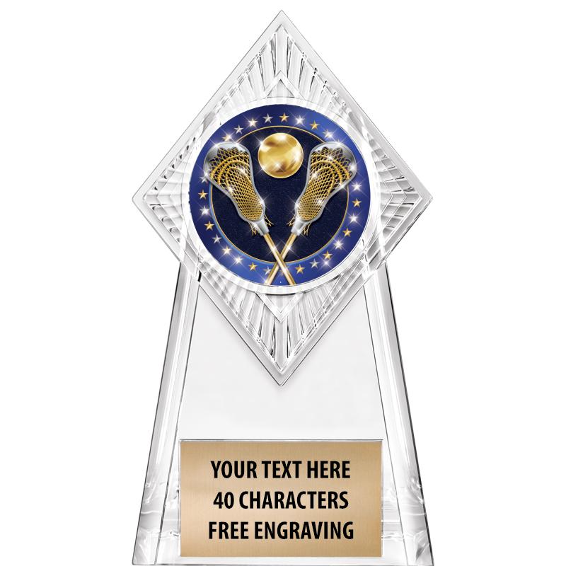 6" PARAGON CLEAR INSERT TROPHY