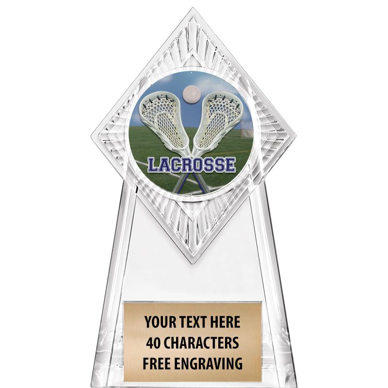 6" PARAGON CLEAR INSERT TROPHY