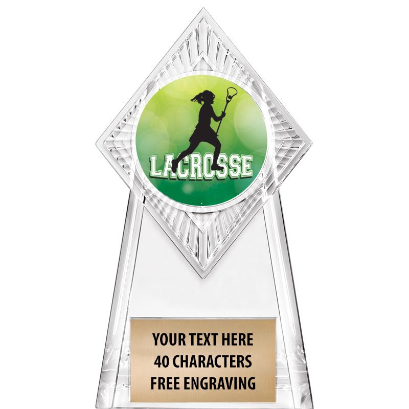 6" PARAGON CLEAR INSERT TROPHY