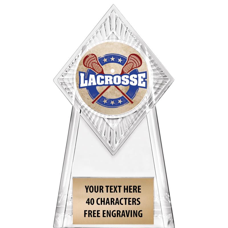 6" PARAGON CLEAR INSERT TROPHY