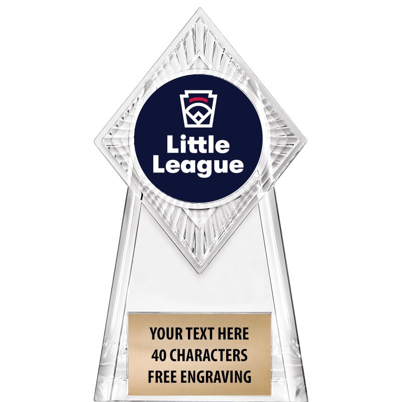 6" PARAGON CLEAR INSERT TROPHY