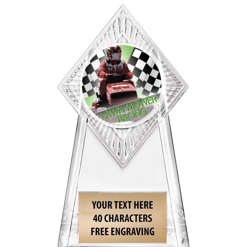 6" PARAGON CLEAR INSERT TROPHY