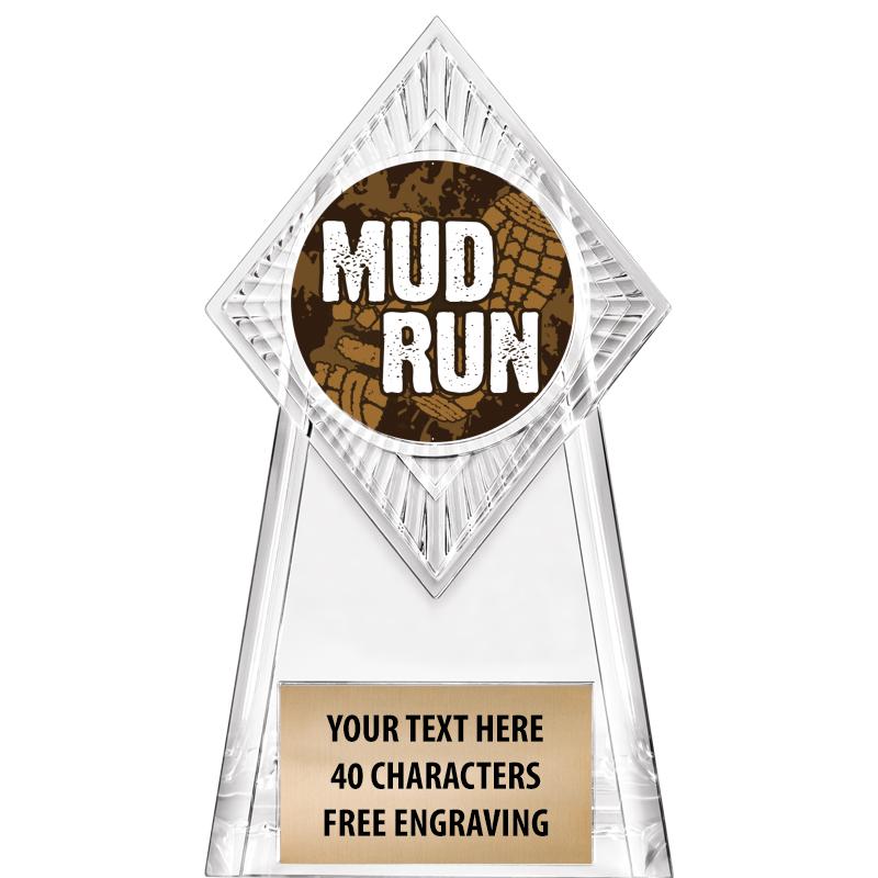 6" PARAGON CLEAR INSERT TROPHY