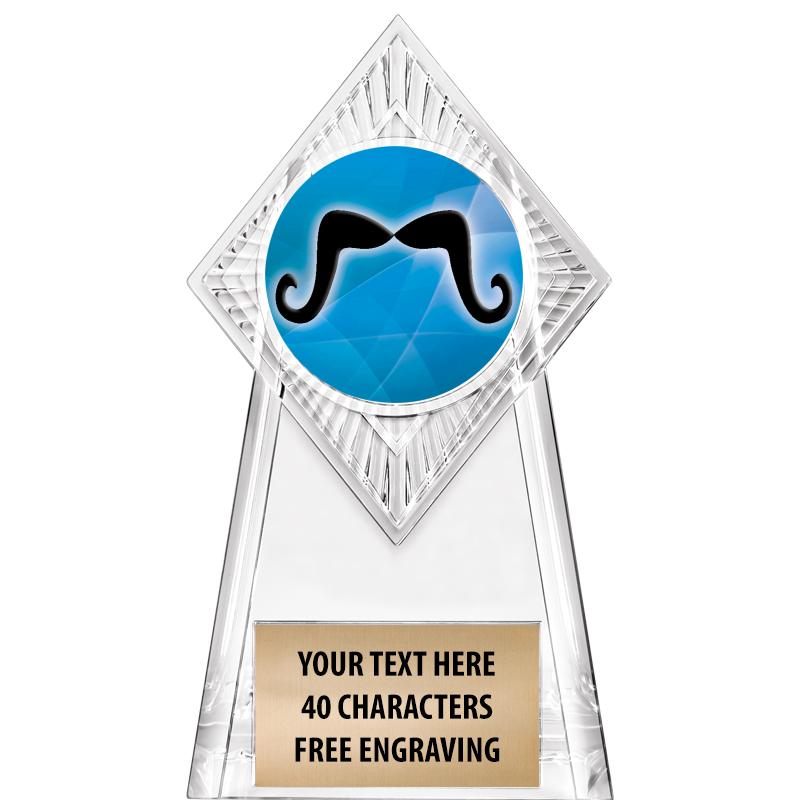 6" PARAGON CLEAR INSERT TROPHY