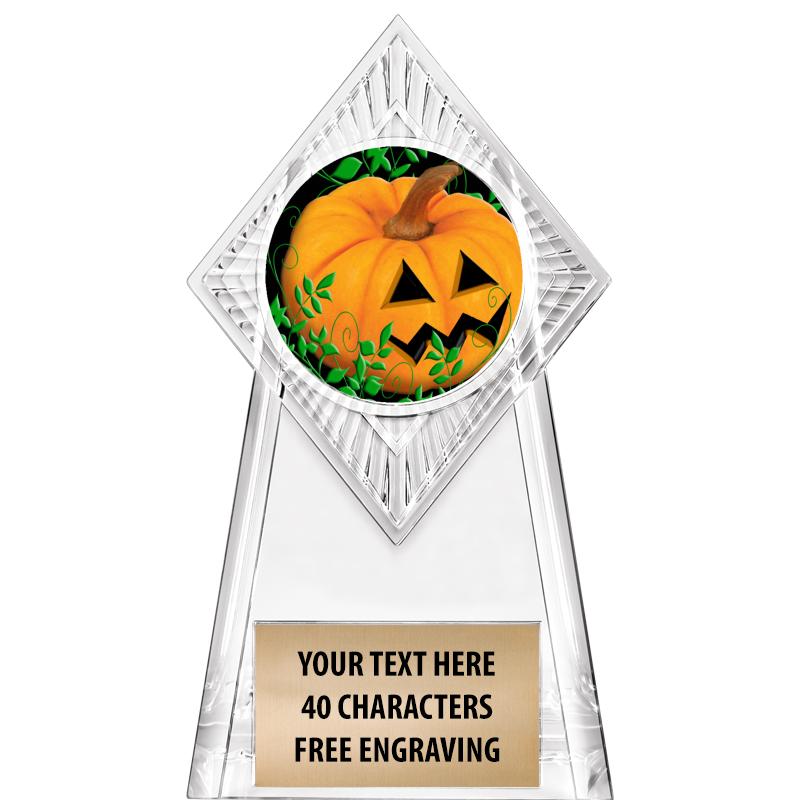 6" PARAGON CLEAR INSERT TROPHY