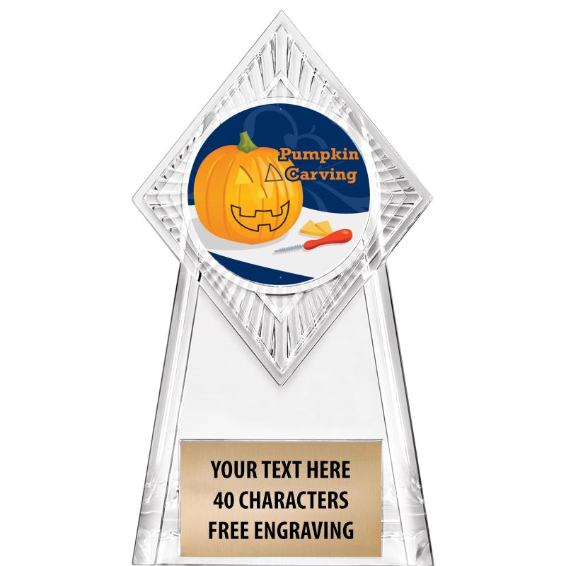 6" PARAGON CLEAR INSERT TROPHY