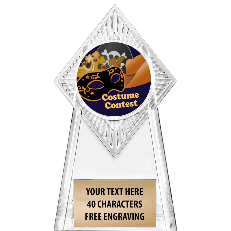 6" PARAGON CLEAR INSERT TROPHY