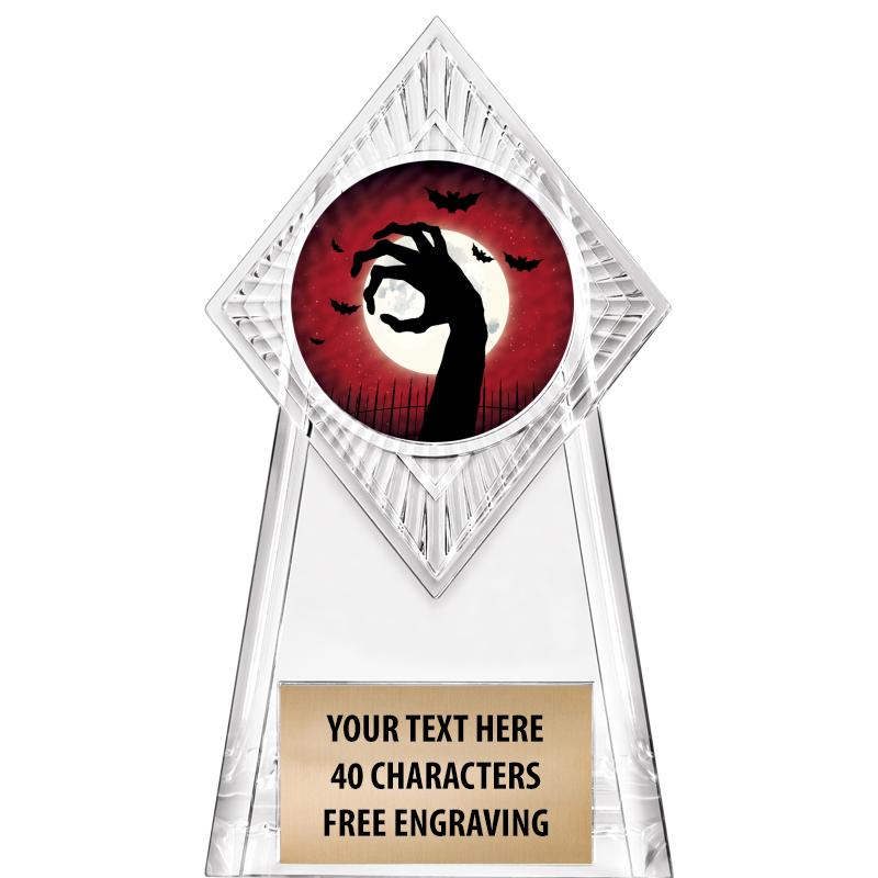 6" PARAGON CLEAR INSERT TROPHY