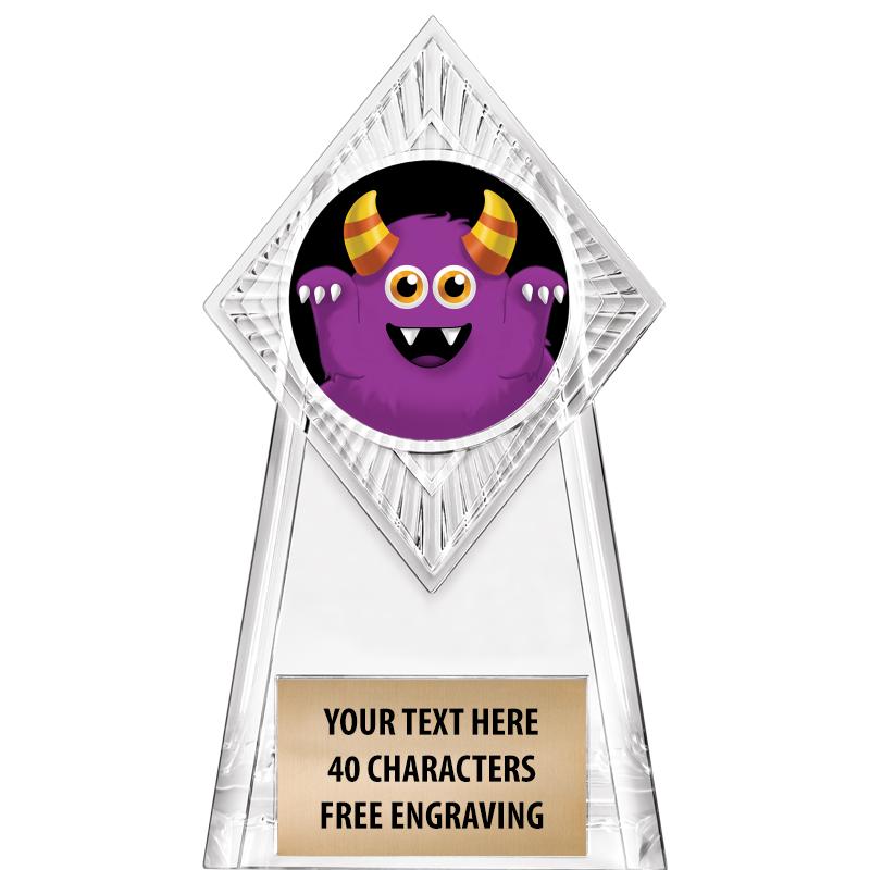6" PARAGON CLEAR INSERT TROPHY