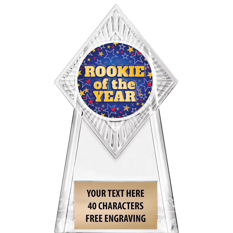 6" PARAGON CLEAR INSERT TROPHY