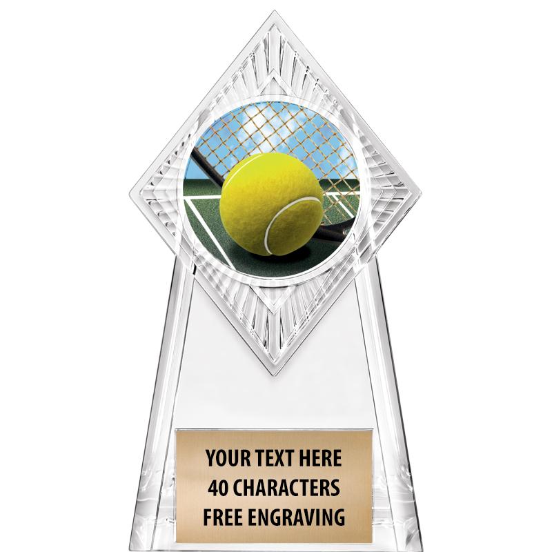 6" PARAGON CLEAR INSERT TROPHY