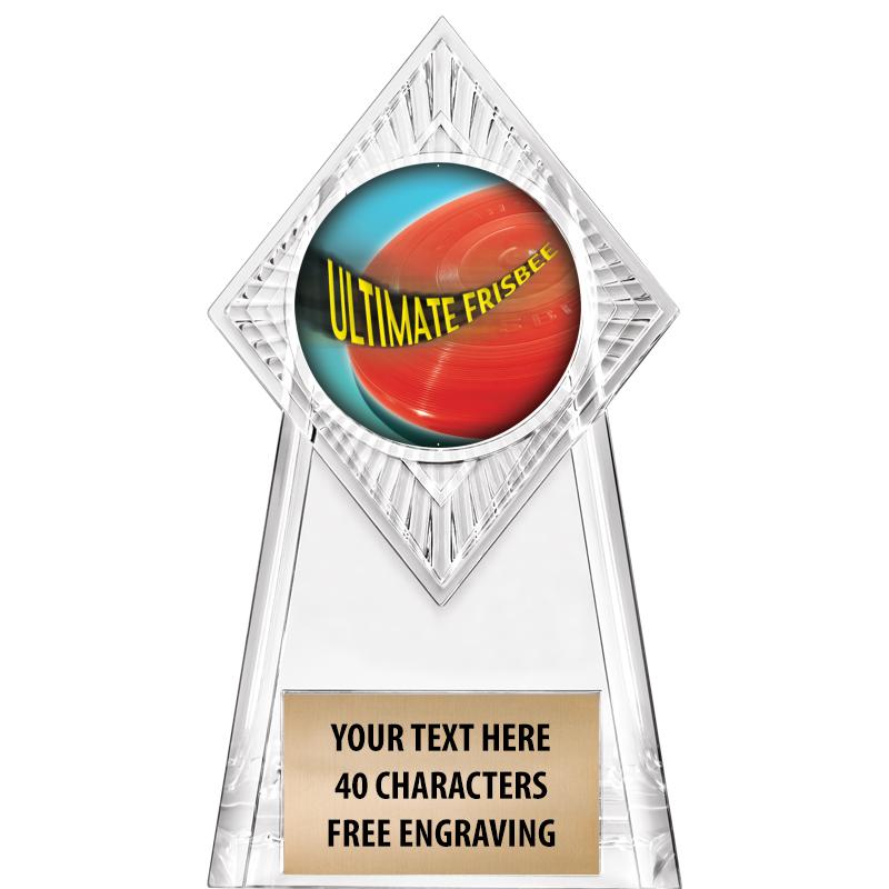 6" PARAGON CLEAR INSERT TROPHY