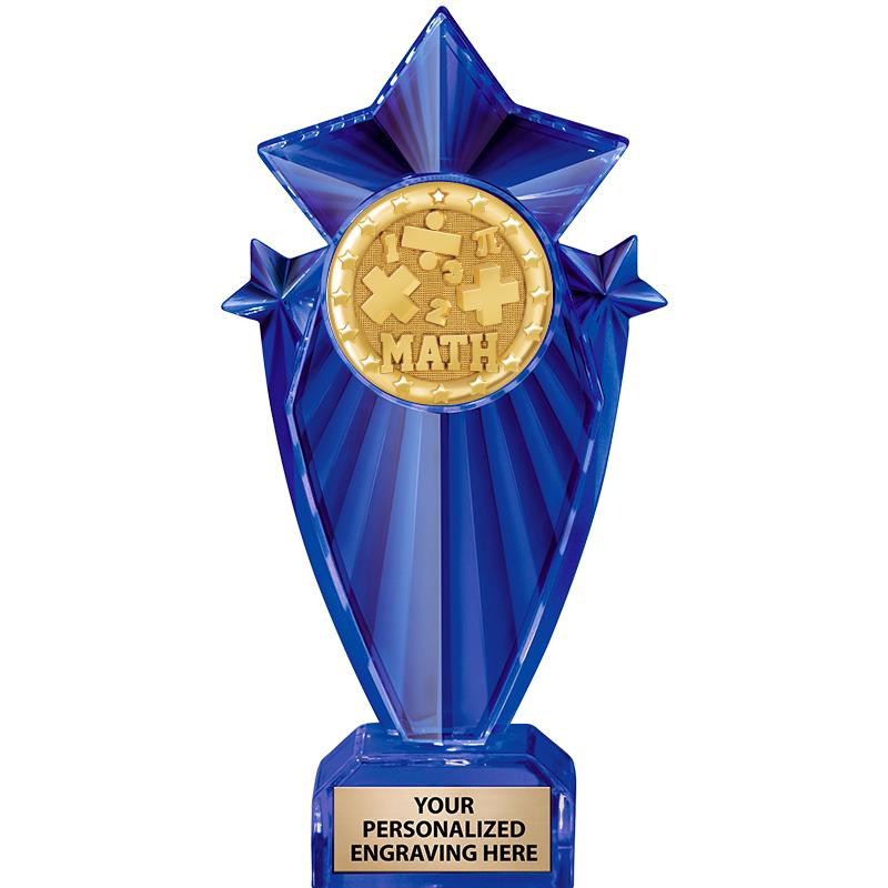 8" BLUE STARGRAM ICICLE TRP