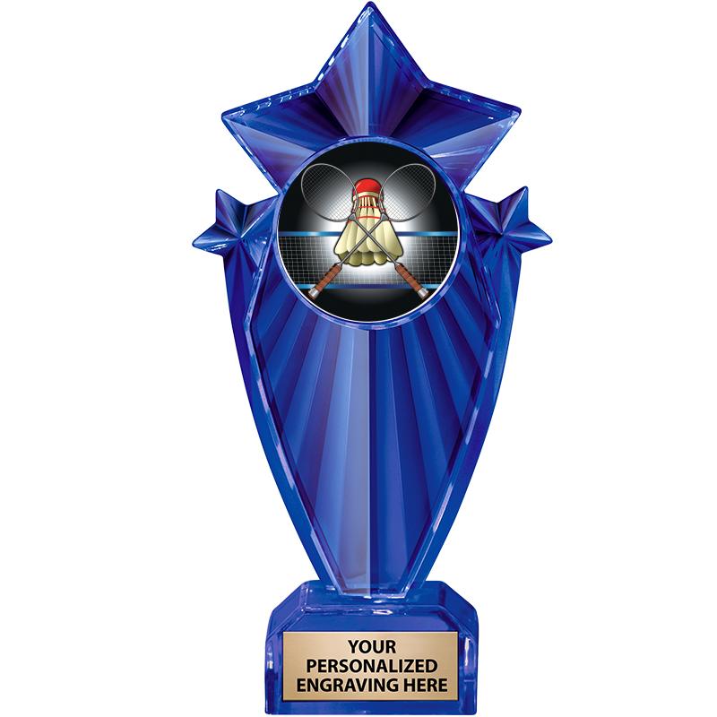 8" BLUE STARGRAM ICICLE TRP