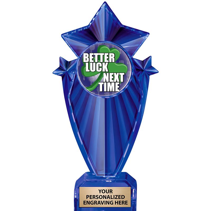 8" BLUE STARGRAM ICICLE TRP