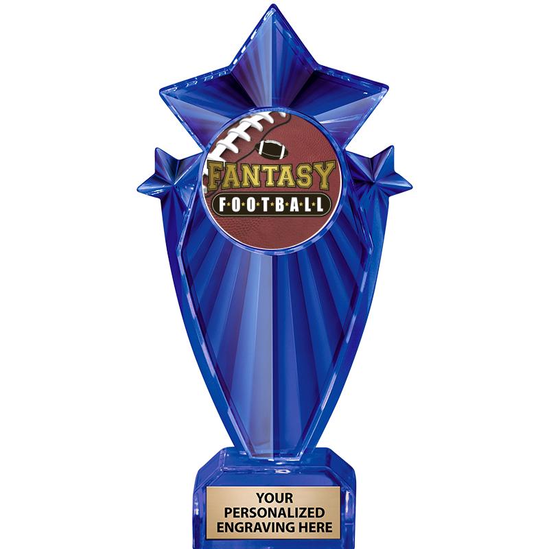 8" BLUE STARGRAM ICICLE TRP