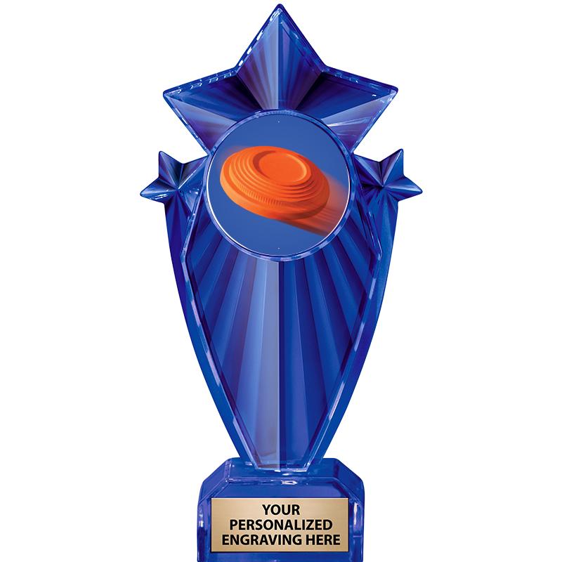 8" BLUE STARGRAM ICICLE TRP