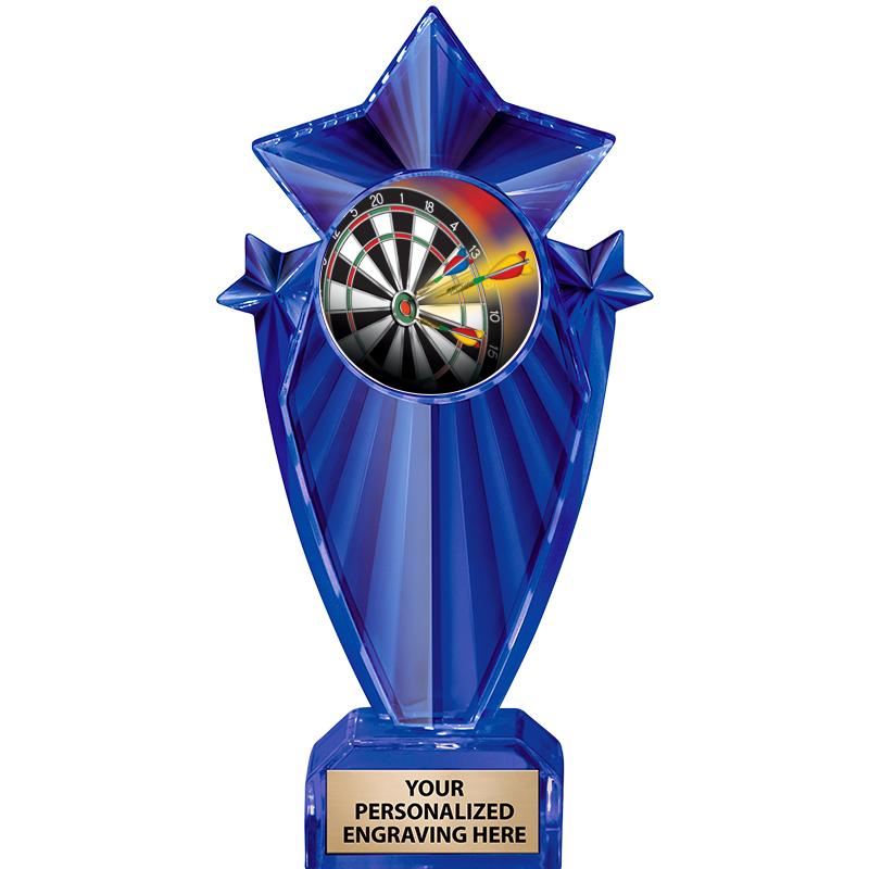 8" BLUE STARGRAM ICICLE TRP