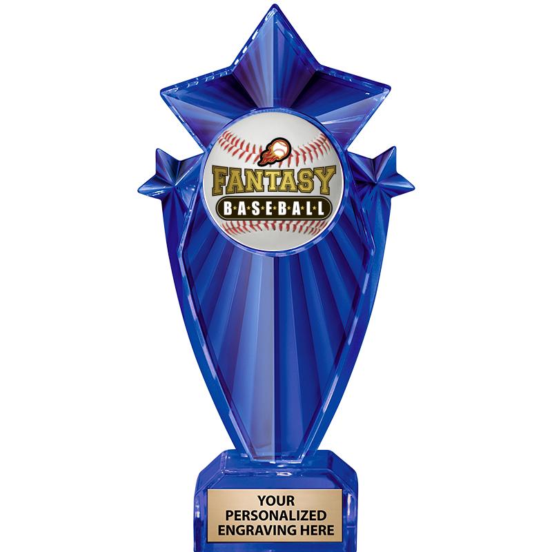 8" BLUE STARGRAM ICICLE TRP