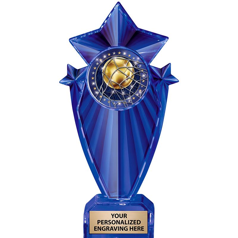 8" BLUE STARGRAM ICICLE TRP